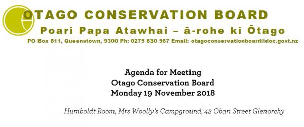 Otago Conservation Board link